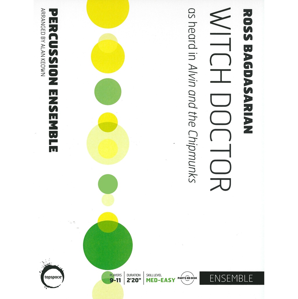 [TSPCE18-021] Tapspace Witch Doctor by Ross Bagdasarian arr. Alan Keown