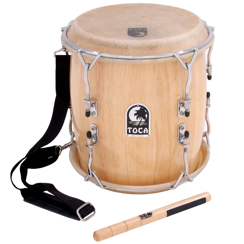 [TTAM-N] Toca Pro Wood Tambora with Strap & Beater