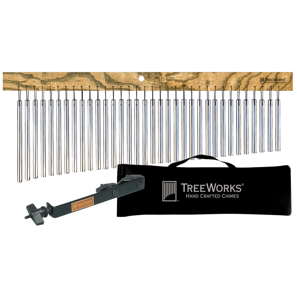 [TRE35KIT] Treeworks 35-Bar Single Row Classic Wind Chimes Performance Kit