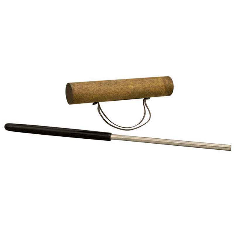[TRE9H] Treeworks Hand Held Triangle Holder with Stainless Steel Beater