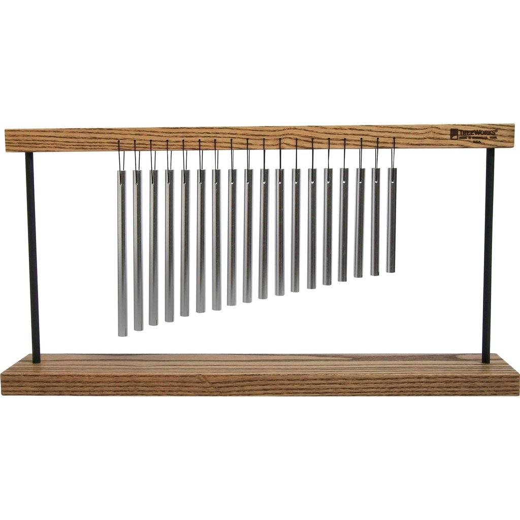 [TRE9T] Treeworks Medium Table Top Chime with Hardwood Base