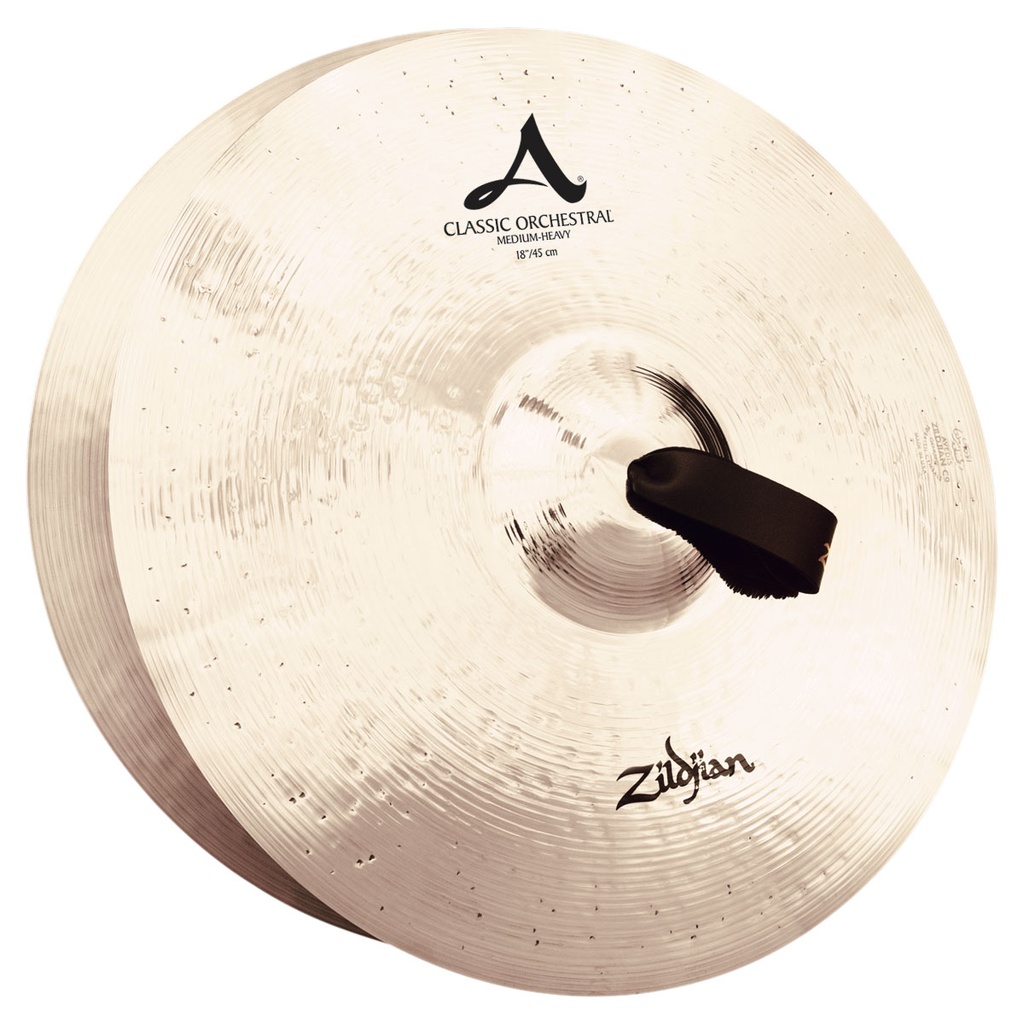 [A0761] Zildjian A0761 18" Classic Orchestral Medium-Heavy Pair
