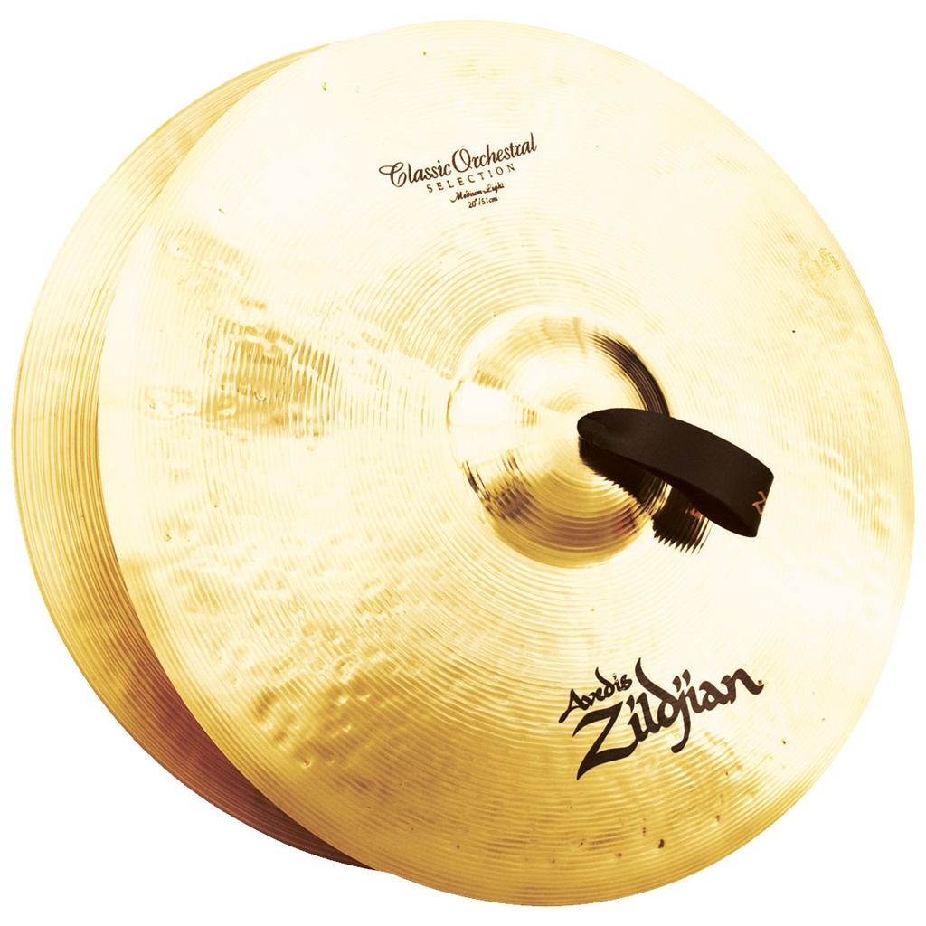 [A0767] Zildjian A0767 20" Classic Orchestral Medium-Light Pair