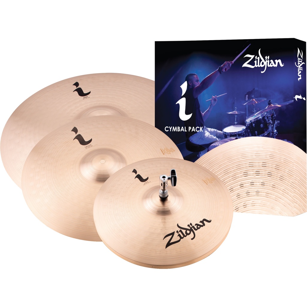 [ILHSTD] Zildjian ILHSTD I Standard Gig Pack 3-Piece Cymbal Box Set (14HH-16C-20R)