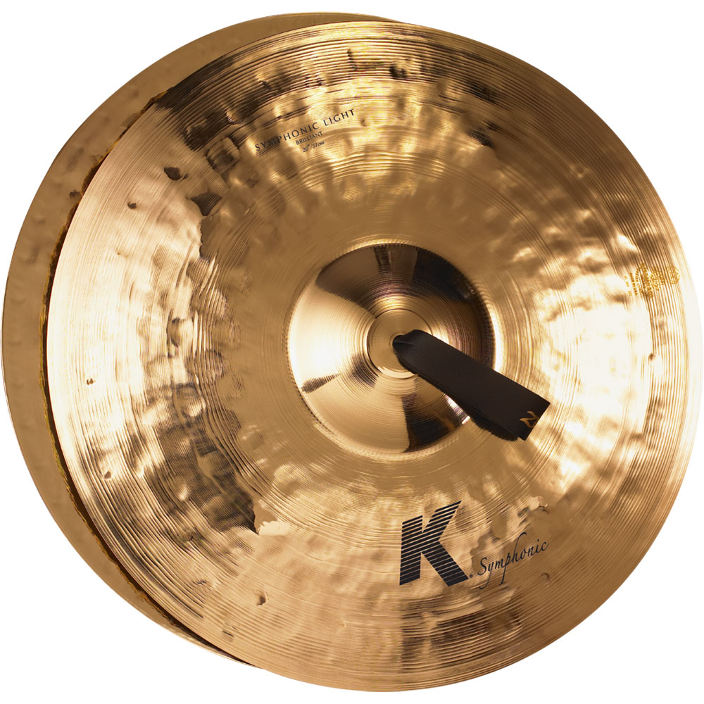 [K2018] Zildjian K2018 20" K Symphonic Light Brilliant Pair