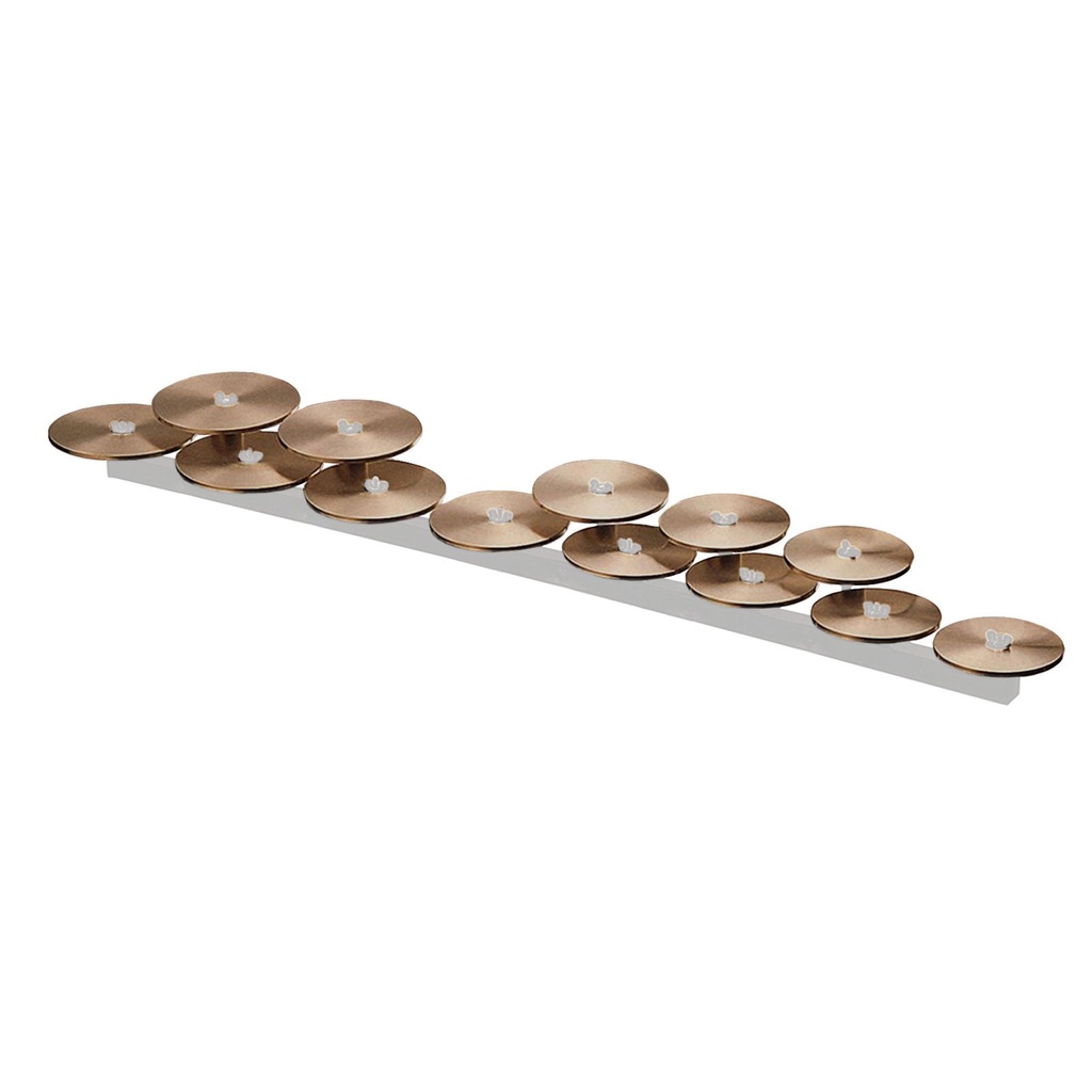 [P0625] Zildjian P0625 13 Note Low Octave Crotales