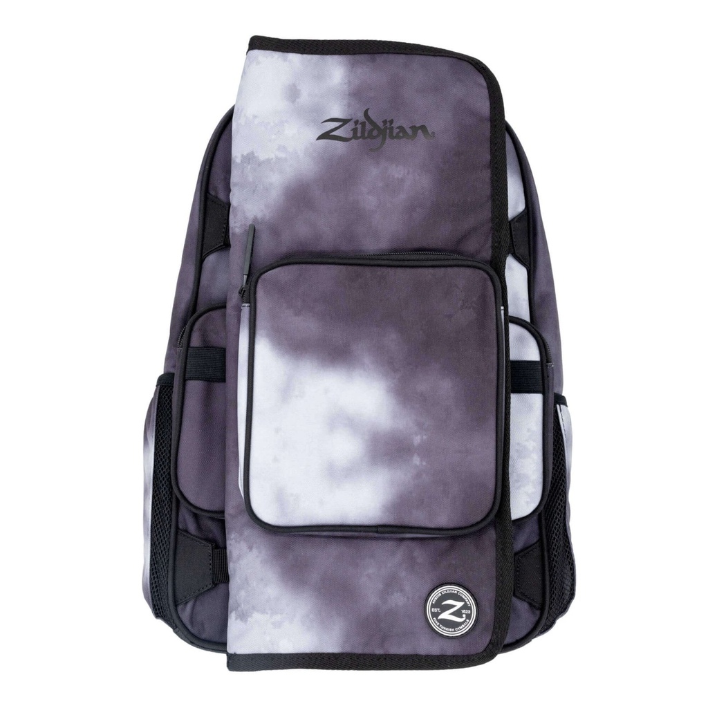 [ZXBP00102] ZILDJIAN STUDENT BACKPACK STICK BAG In BLACK RAINCLOUD