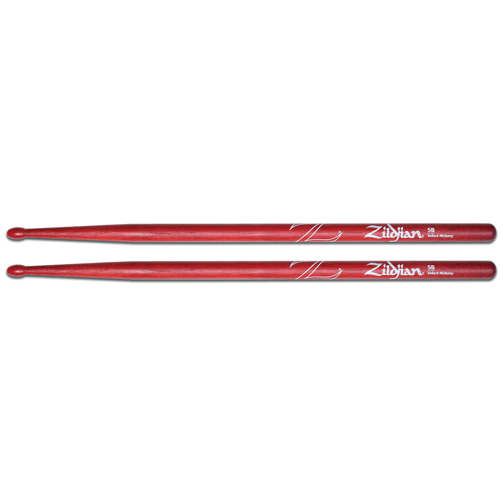 Zildjian Z5BNR 5B Nylon Red Drumsticks