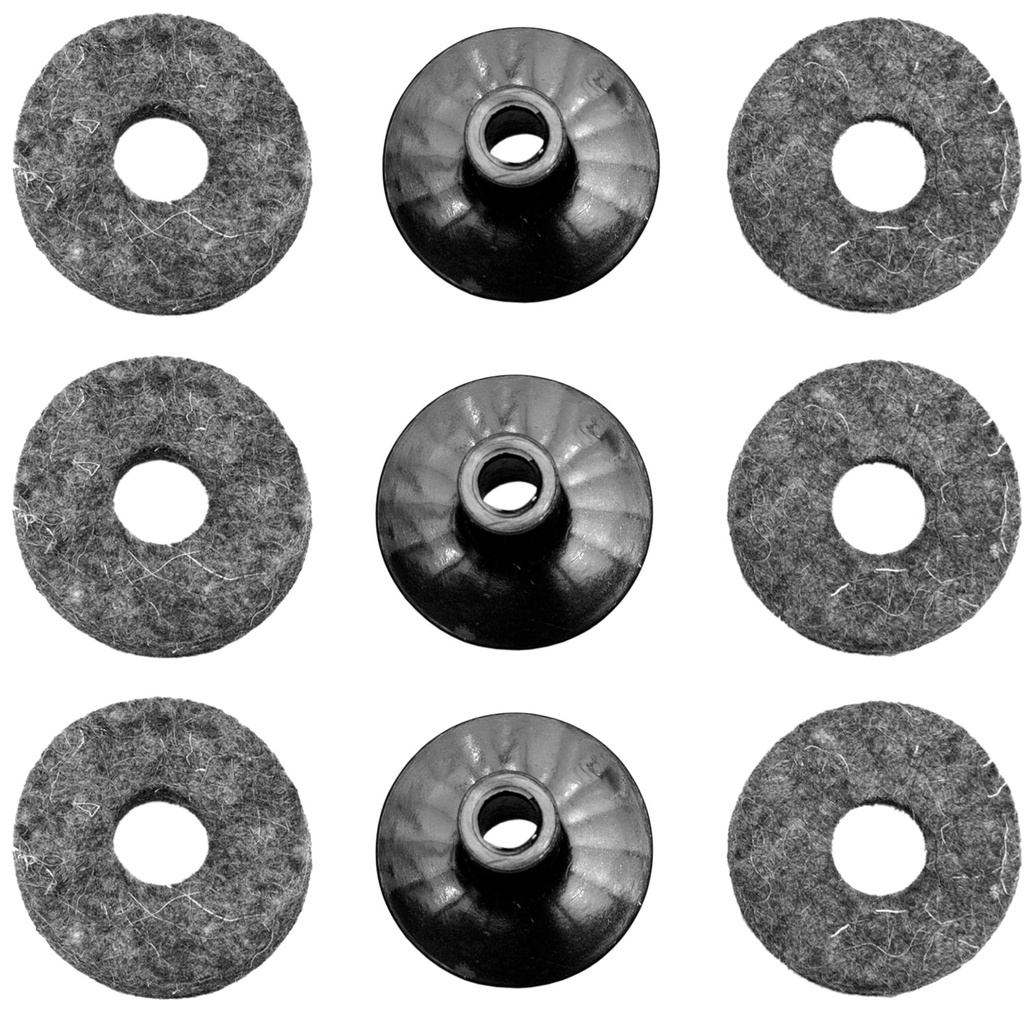 [ZFSPK] Zildjian ZFSPK Cymbal Felts with Sleeves (3-Pack)
