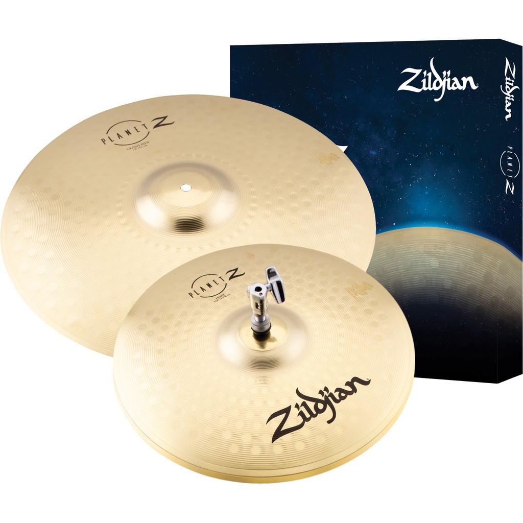 [ZP1418] Zildjian ZP1418 Planet Z 2-Piece Fundamentals Cymbal Box Set (14HH-18CR)