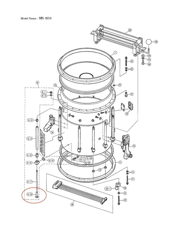 Yamaha Long Tube Nut - U0143340