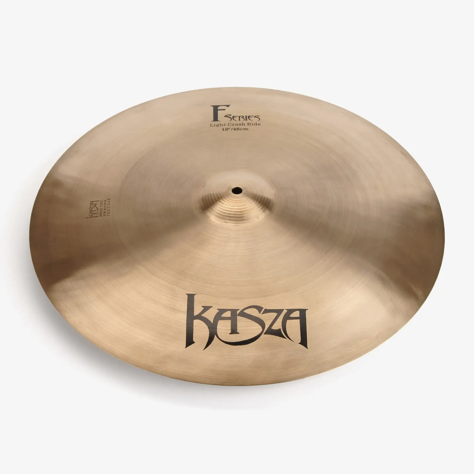 KASZA 18" F-SERIES: LIGHT CRASH RIDE CYMBAL