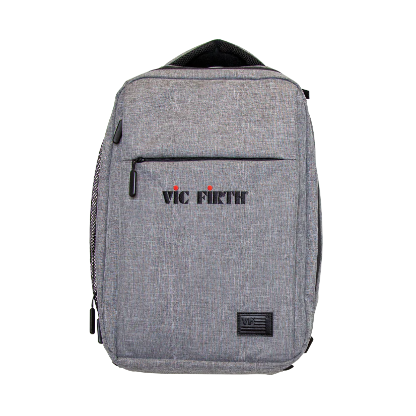 [PBKPK] Vic Firth Gray Travel Backpack