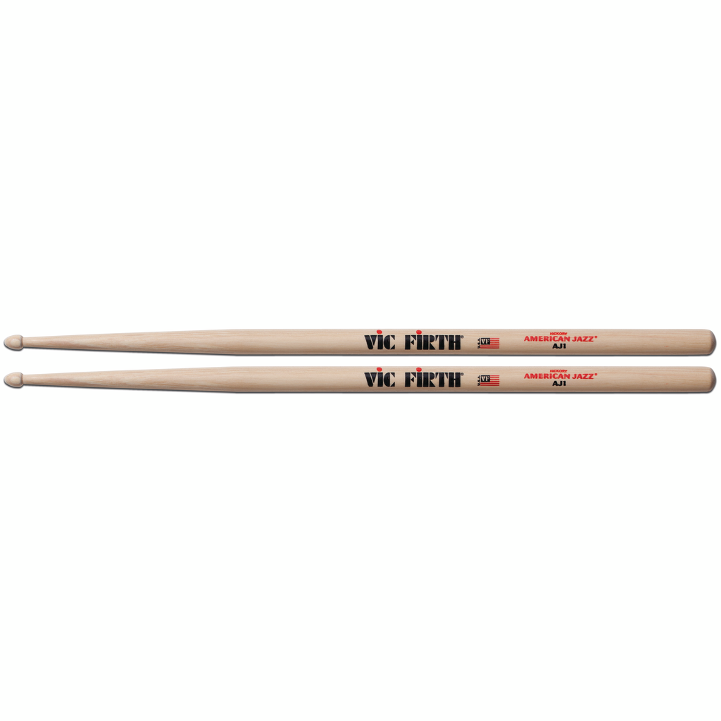 Vic Firth AJ1 American Jazz Hickory Drumsticks