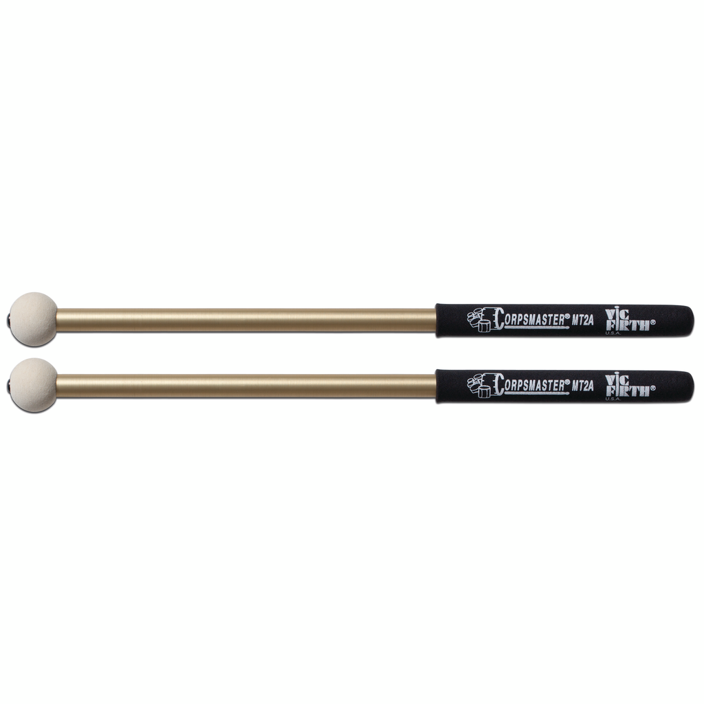 Vic Firth MT2A Hard Felt Gold Aluminum